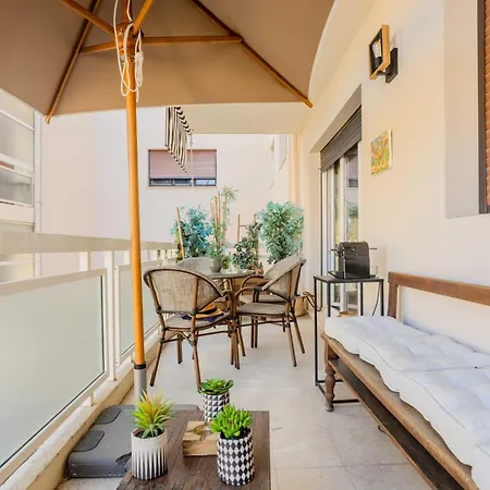 Bright A-c With Sea View - Appartement Antibes